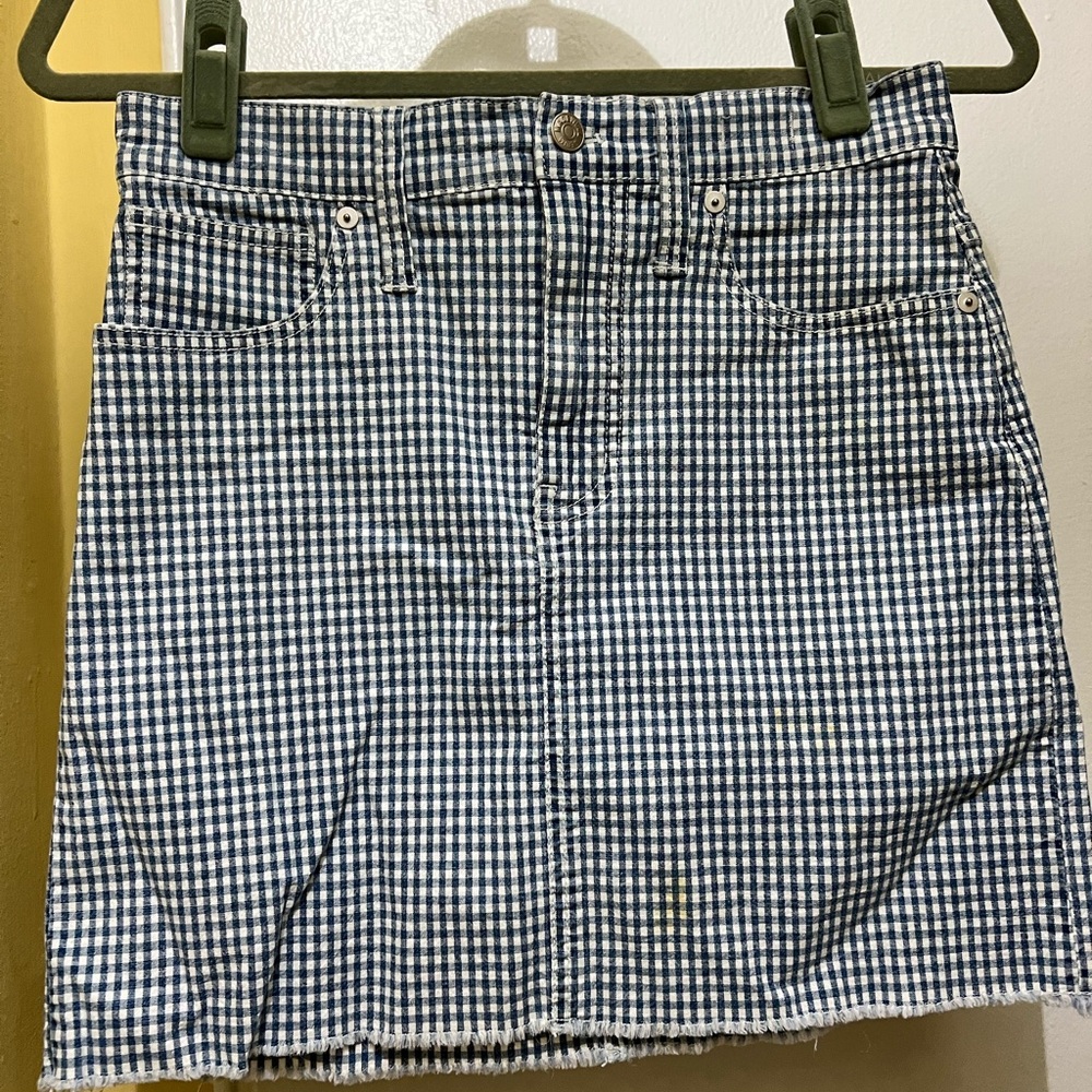 Madewell mini skirt